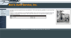 Desktop Screenshot of bensautosp.com