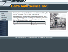 Tablet Screenshot of bensautosp.com